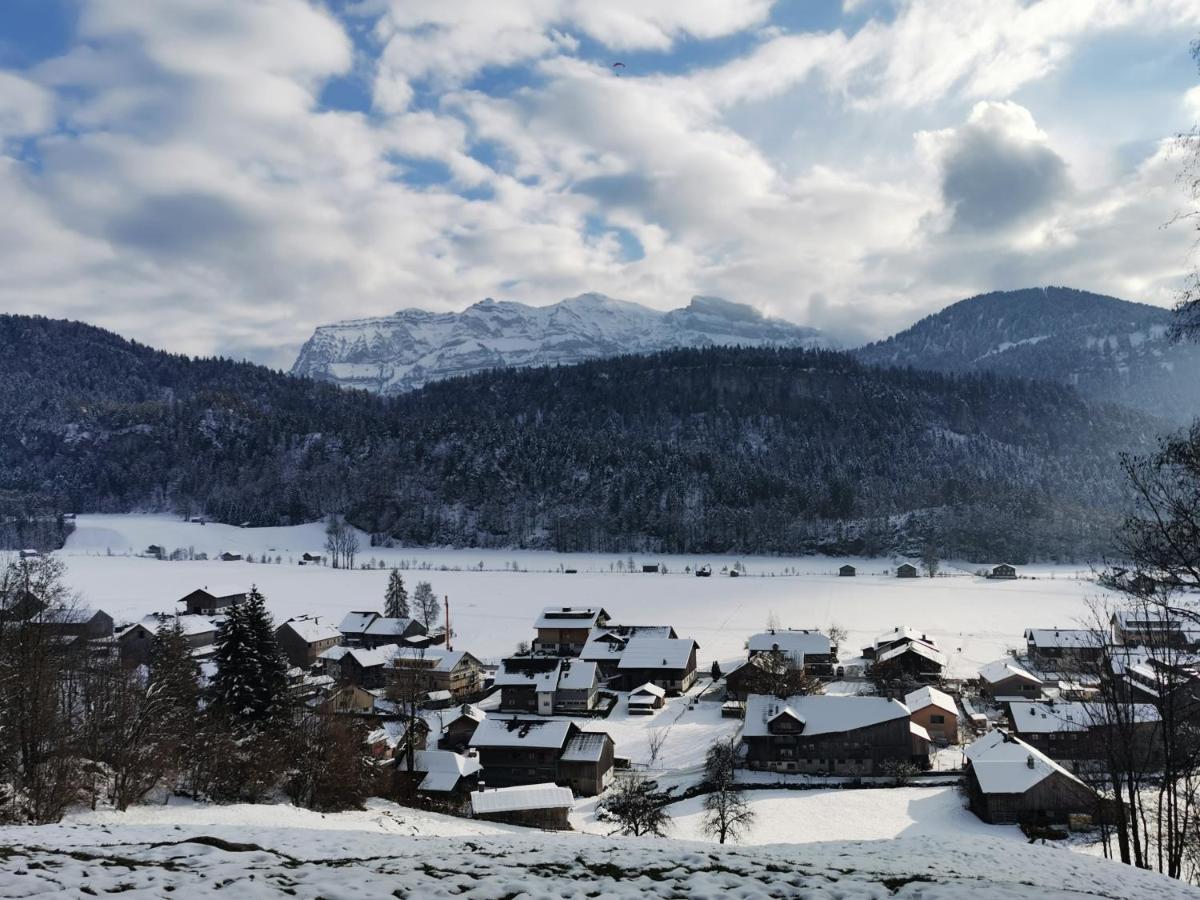 Ferienwohnung An Der Alten Saege Безау Экстерьер фото
