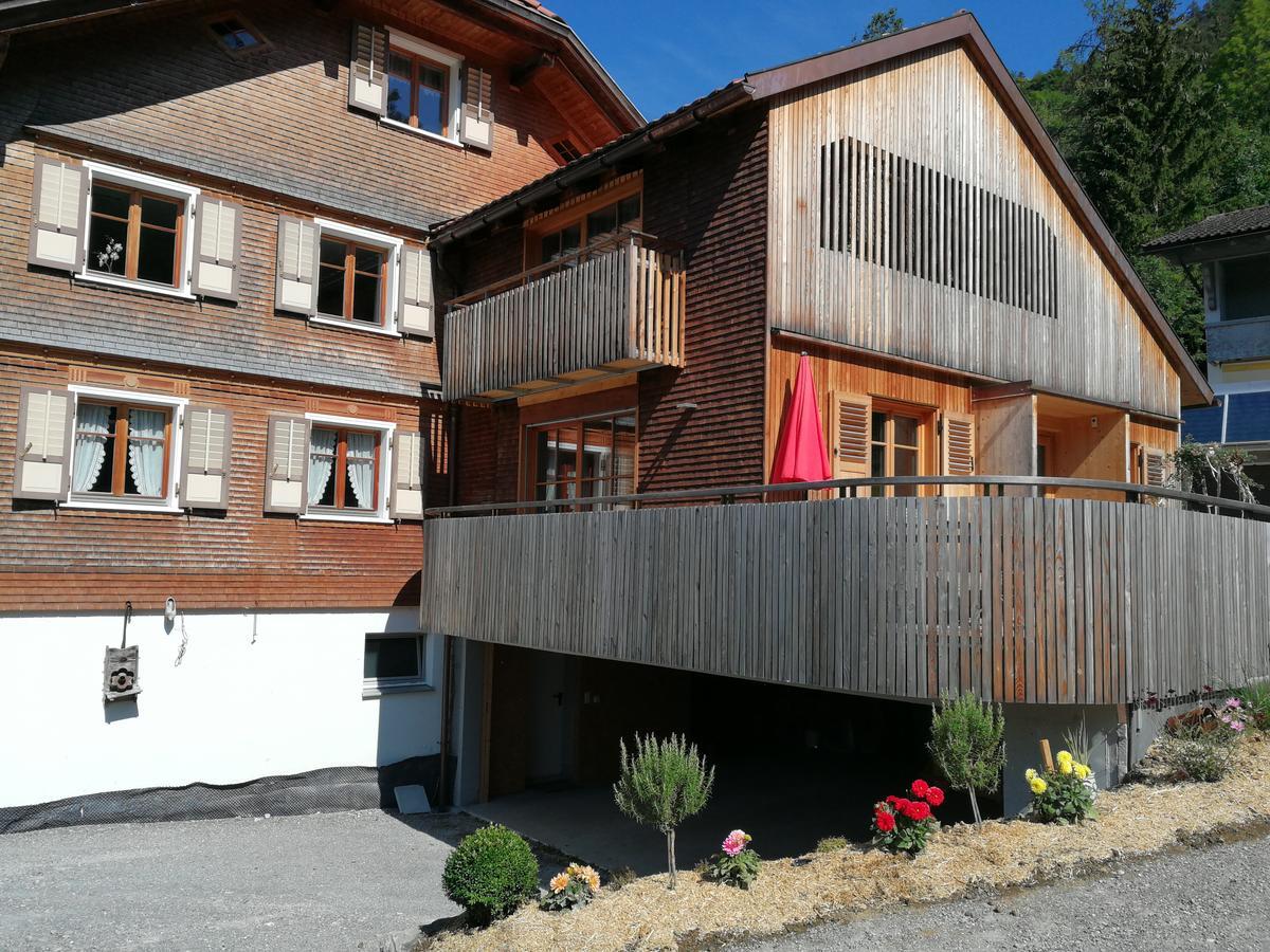 Ferienwohnung An Der Alten Saege Безау Экстерьер фото